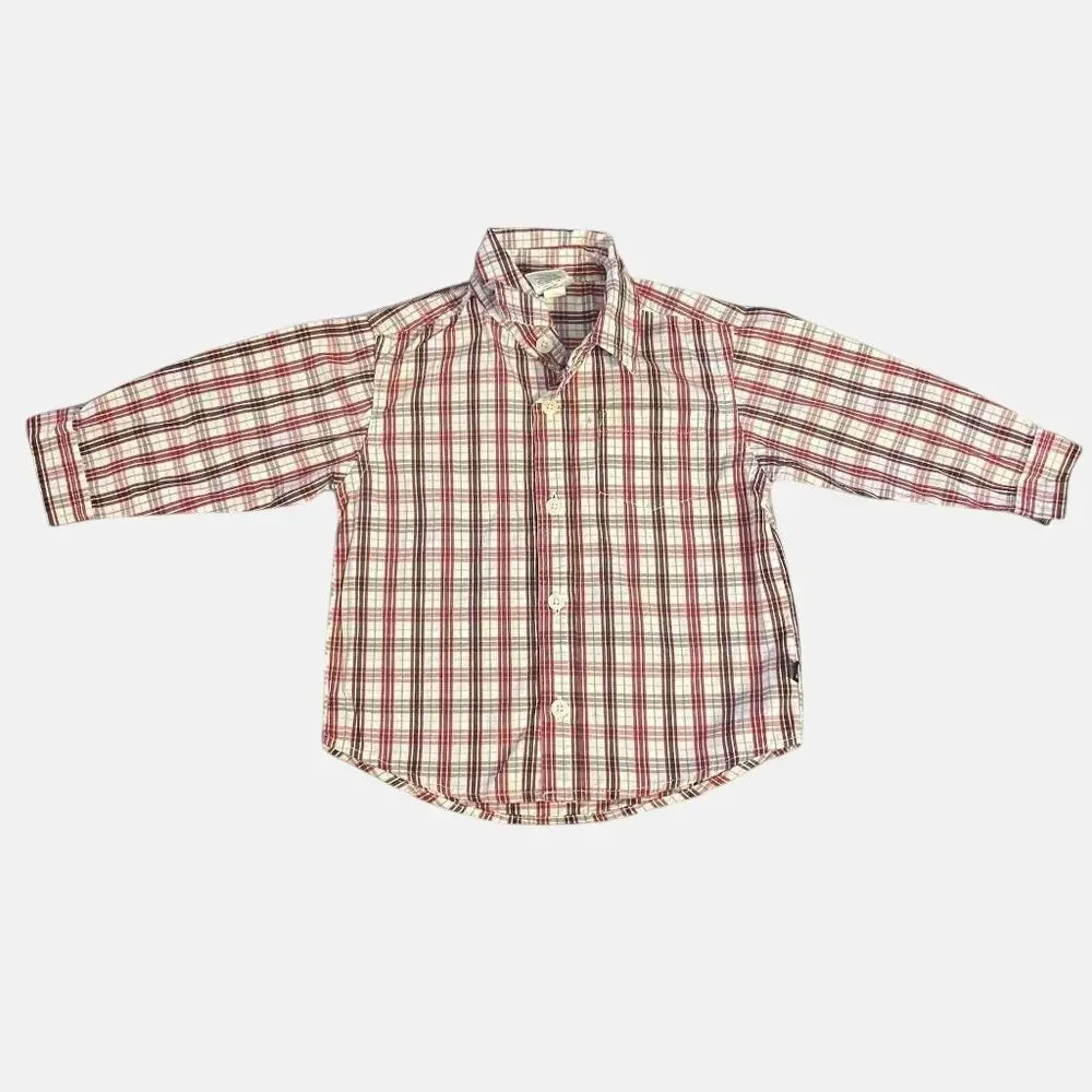 Toddler Old Navy Button Down Shirt 12-18 Months